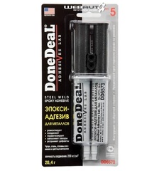 Клей водостойкий DoneDeal (28гр.) эпоксидный (д/метал. 5 мин.)