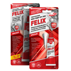 Герметик "FELIX" (85 гр) красный
