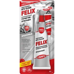 Герметик "FELIX" (85 гр) прозрачный