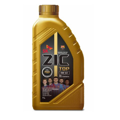 Масло моторное ZIC TOP 5w-40 (диз.-бензин) SL/CF A3/B4 (1л.) синт.