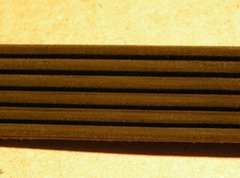 Ремень 1275  дв. 406, 409 без кондиц., 405 "Евро-3" Rubena