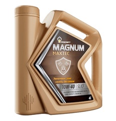 Масло моторное Rosneft Magnum Runtec 10w-40 SN/CF синтетика (4л.)