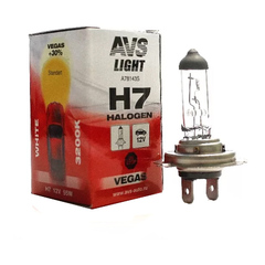 Лампа галоген H7 55W "AVS"