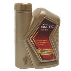 Масло транс. Rosneft Kinetic Hypoid 75w-90 GL 5 (1л. п/синтетика)