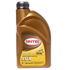 Масло моторное SINTEC LUX 5000 10W-40 SL/CF п/синт. (1 л.)