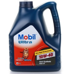 Масло моторное Mobil Ultra 10W-40 п/синтетика (4 л.)