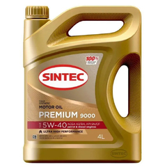 Масло моторное SINTEC PREMIUM 9000 5W-40 A3/B синт. (4 л.)
