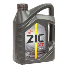 Масло моторное ZIC X7 SAE 5w-40 (4л.) синт.