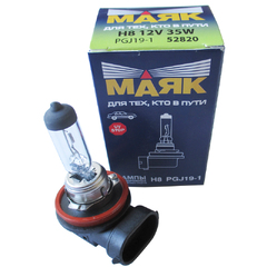 Лампа галоген H8 35W "МАЯК" 