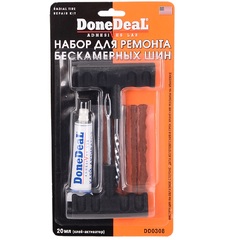 Набор для ремонта бескамерных шин "DoneDeaL"