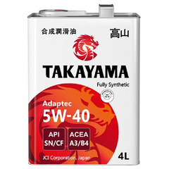 Масло моторное TAKAYAMA 5W-40 Adaptec A3/B4 синт. (4 л.)
