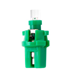 Лампа светодиодная T5 1SMD GREEN  "МАЯК" с патроном