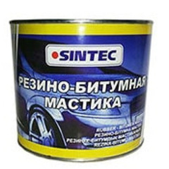 Мастика "Sintec" резино-битумная ж/б 2кг.
