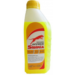 Антифриз SIBIRIA G11 желтый (1 кг.)
