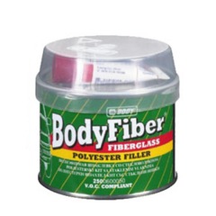Шпаклёвка "BODY" 250  со ст/волокном, с отвердителем (250г)