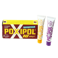 Сварка холодная "POXIPOL" 10 мин (14мл) прозр.