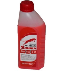 Антифриз SIBIRIA G11 красный (1 кг.)