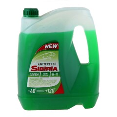 Антифриз SIBIRIA G11 зеленый (5 кг.)