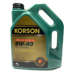 Масло моторное KORSON 5W-40 A3/B4 синт. (4 л.)