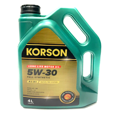 Масло моторное KORSON 5W-30 A5/B5 синт. (4 л.)