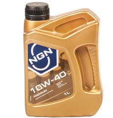 Масло моторное NGN PREMIUM 10w-40 SL/CF п/синтетика (1л.)