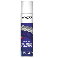 Смазка для цепей "LAVR" белая с PTFE (400гр.)