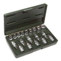 Набор головок TORX "Дело Техники" (19 пр.) 1/2 со вставкой 1/2