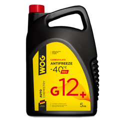 Антифриз WOG G12+ красный ( 5 кг.)