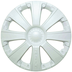 Колпак колеса декоративный R13 "RECING 4" RC-T White