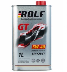 Масло моторное ROLF GT 5W-40 SN/CF синтетика (1 л.)