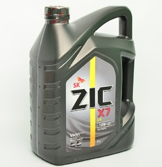 Масло моторное ZIC X7 SAE10w-40  (4л.) синт.