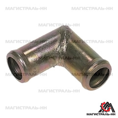 Переходник системы отопления угольник d 18x18 (металл)
