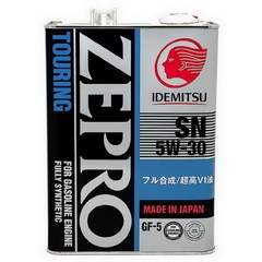 Масло моторное IDEMITSU 5w-30 ZEPRO TOURING синт. (4 л.)