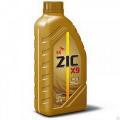 Масло моторное ZIC X9 (диз.-бензин) SAE 5w-30 (1л.) синт.