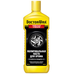 Паста полировочная "DoctorWax" для хрома (300мл.) 
