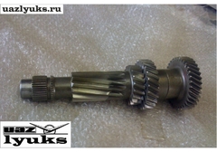Вал КПП промежуточный 5-ст. "METALL PART" в сборе
