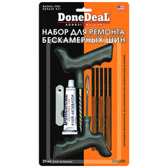 Набор для ремонта бескамерных шин "DoneDeaL"