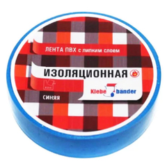 Изолента "Klededanber" синяя 15мм.х20м