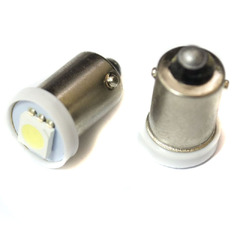 Лампа светодиодная T8 12V 1SMD "МАЯК" WHITE (габарит)