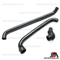 Патрубки регулятора холостого хода 405 (3 шт.) RIGINAL