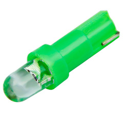 Лампа светодиодная T5 1SMD GREEN  "МАЯК"