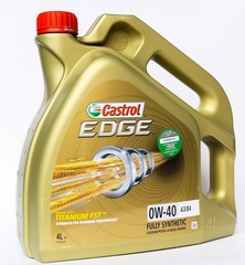 Масло моторное Castrol EDGE 0w-40 А3/В4 Titanium FST (4 л.)