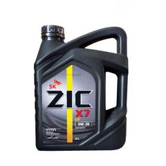Масло моторное ZIC X7 SAE 5w-30 CL-4 (4л.) синт.