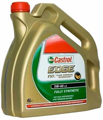Масло моторное Castrol EDGE 5w-40 Titanium FST C3 синт. (4 л.)
