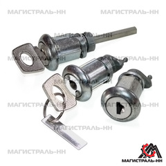 Личинка замка к-т (3 шт) ГАЗ-3302 (Бизнес) с корпусом