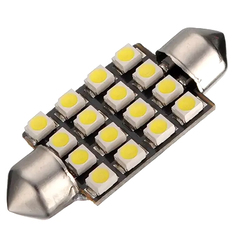 Лампа светодиодная T11x36 12V  16SMD