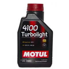 Масло моторное MOTUL 4100 Turbolight 10W40 1л.