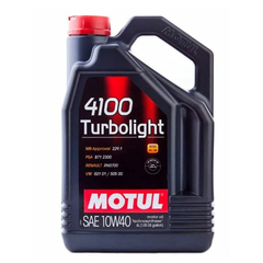 Масло моторное MOTUL 4100 Turbolight 10W40 4л.