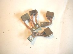 Щетка стартера большого (4 шт.)(с двумя проводами)